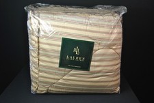 NWT VTG Ralph Lauren King Comforter Desert Plain Stripes JM26 3