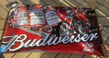 2010 BUDWEISER Chopper Banner 34x58 (shipped rolled)