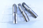 LOT 3 PCS NEW OSG 1/8 - 27 NPT STANDARD 4FL HIGH HOOK PIPE TAPS 1311100 TOOLS