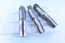 LOT 3 PCS NEW OSG 1/8 - 27 NPT STANDARD 4FL HIGH HOOK PIPE TAPS 1311100 TOOLS