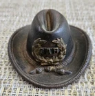 New ListingCivil War Cast Iron G.A.R. Cavalry Hat Paperweight