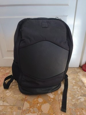 Carpisa GO adventure backpack Italy black for laptop photography travel bag used