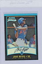 2001 Bowman Chrome #164 Jose Reyes ROOKIE CARD RC Refractor