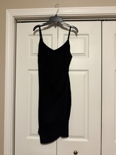 NWT Zalalus Spaghetti Strap Bodycon Little Black Dress NWT Sz Medium