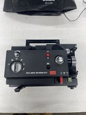 Vintage Elmo K-100SM Dual 8 mm  Super 8 Film Adjustable Speed Projector