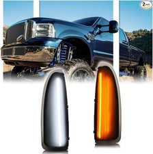 2 PCS LED Side Mirror Marker Lights for Switchback 2003-2007 F250 F350 F450 F550