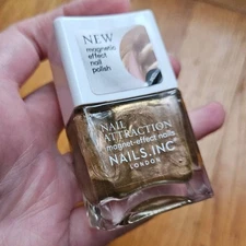 NEW! Nails Inc Magnetic Effect Nail Polish I'M IN CHARGE