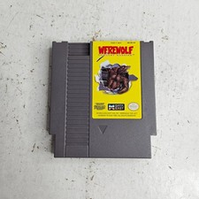 Nintendo NES 1990 Werewolf The Last Warrior Game Cartridge Tested & Working