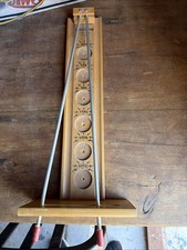 Vintage 1959 Drueke Shoot The Moon Game Skill Toy Mid Century Space Race NO BALL