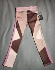 Nike Leggings Womens Small Brown Sculp Lux Tight Fit Yoga Work Out Dri-Fit NWT
