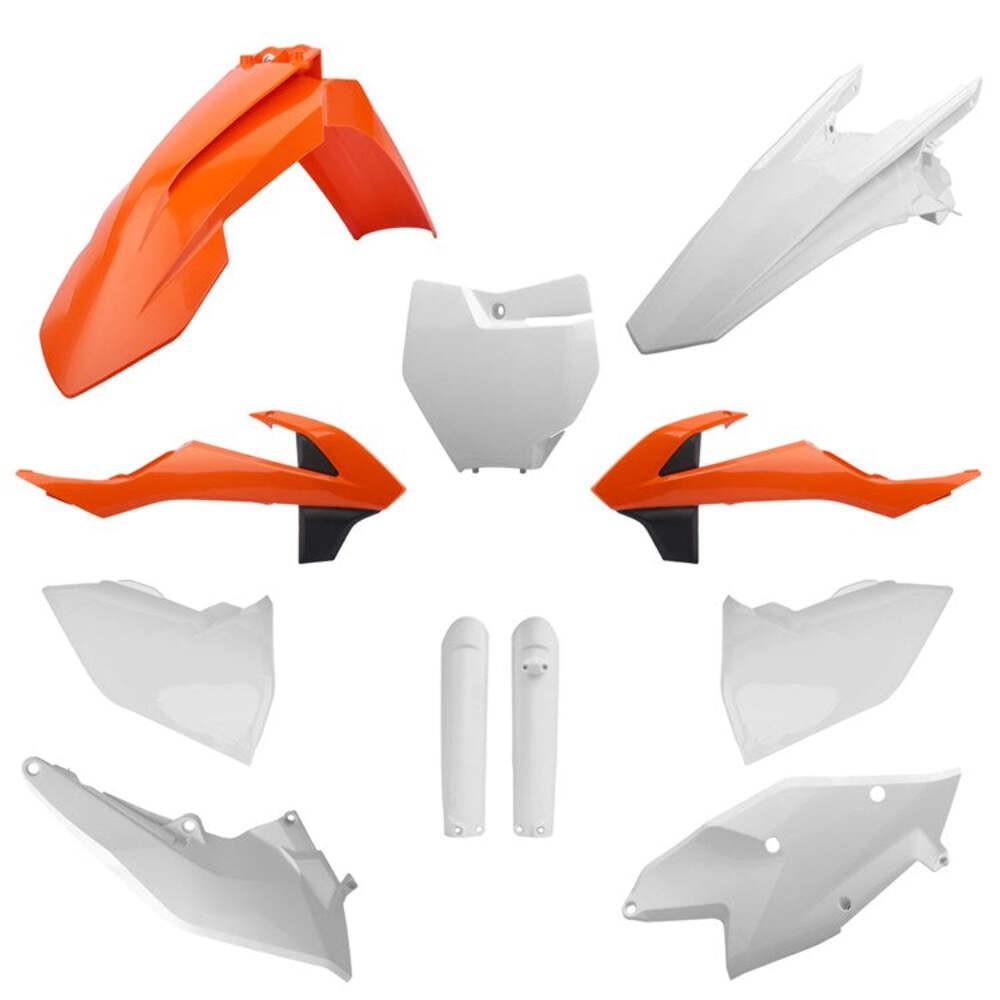 Polisport Plastic Kit KTM SX/SX-F/XC/XC-F 16-18, SX250 17-18 (OEM 2016) Inc Fork