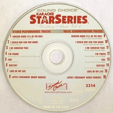 SOUND CHOICE STAR SERIES KARAOKE - WEDDING MUSIC - VOL 6 - SC2214