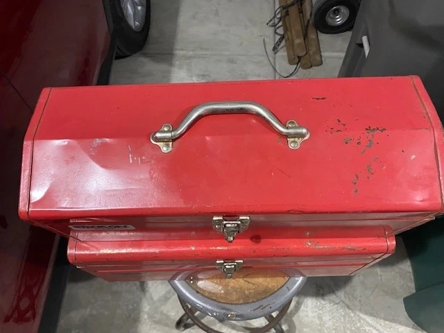 Lot of 2 Stack-On Tool Boxes No. R-420 No Tray & No. R-519 W/ Tray - Image 3 of 4