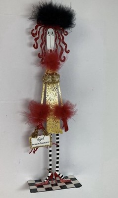  HIGH MAINTENANCE   Metal Lady Figure By Joey For Silverti. Place A Bid