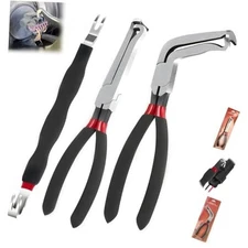 Electrical Disconnect Pliers Connector Hose 1*Straight+1*60 Degree+1*Separator