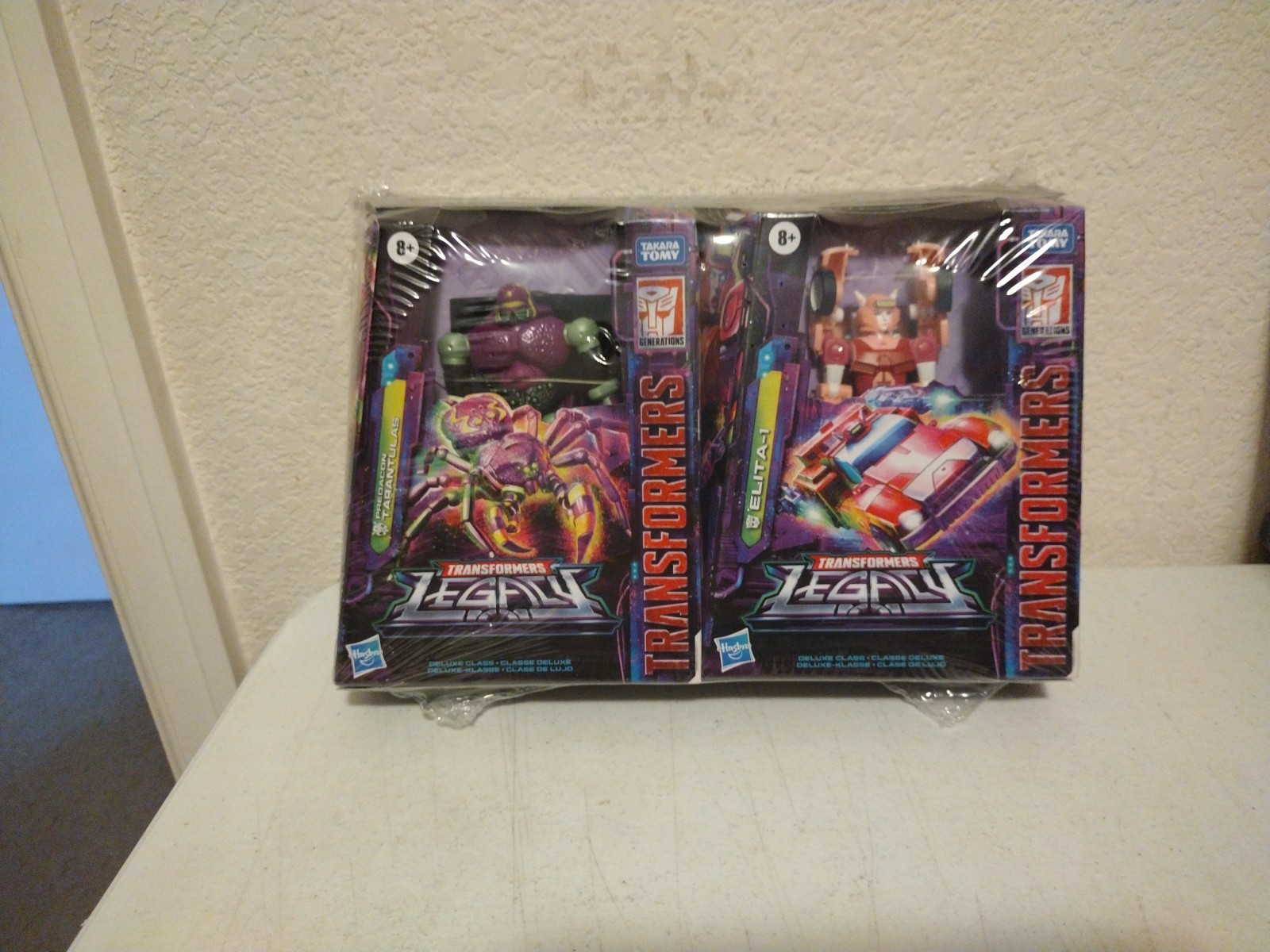 Transformers Legacy Deluxe Tarantulas & Elita-1 Bundle Of 2 