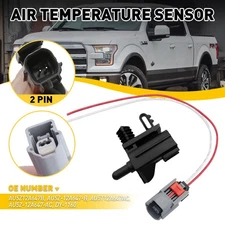 Ambient Air Temperature Sensor&Pigtail Connector Wiring Plug For Ford Lincoln