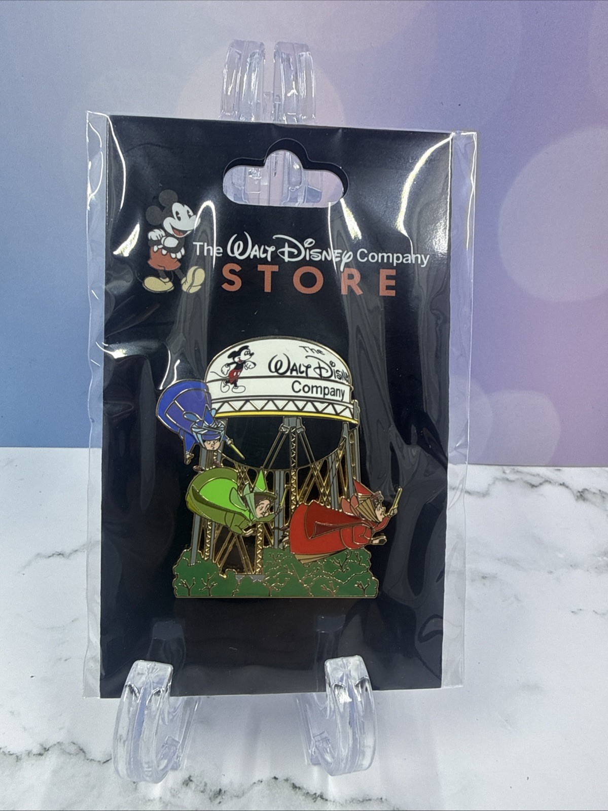 Walt Disney Company Store Pin Water Tower Sleeping Beauty Fairies TWDCS DEC