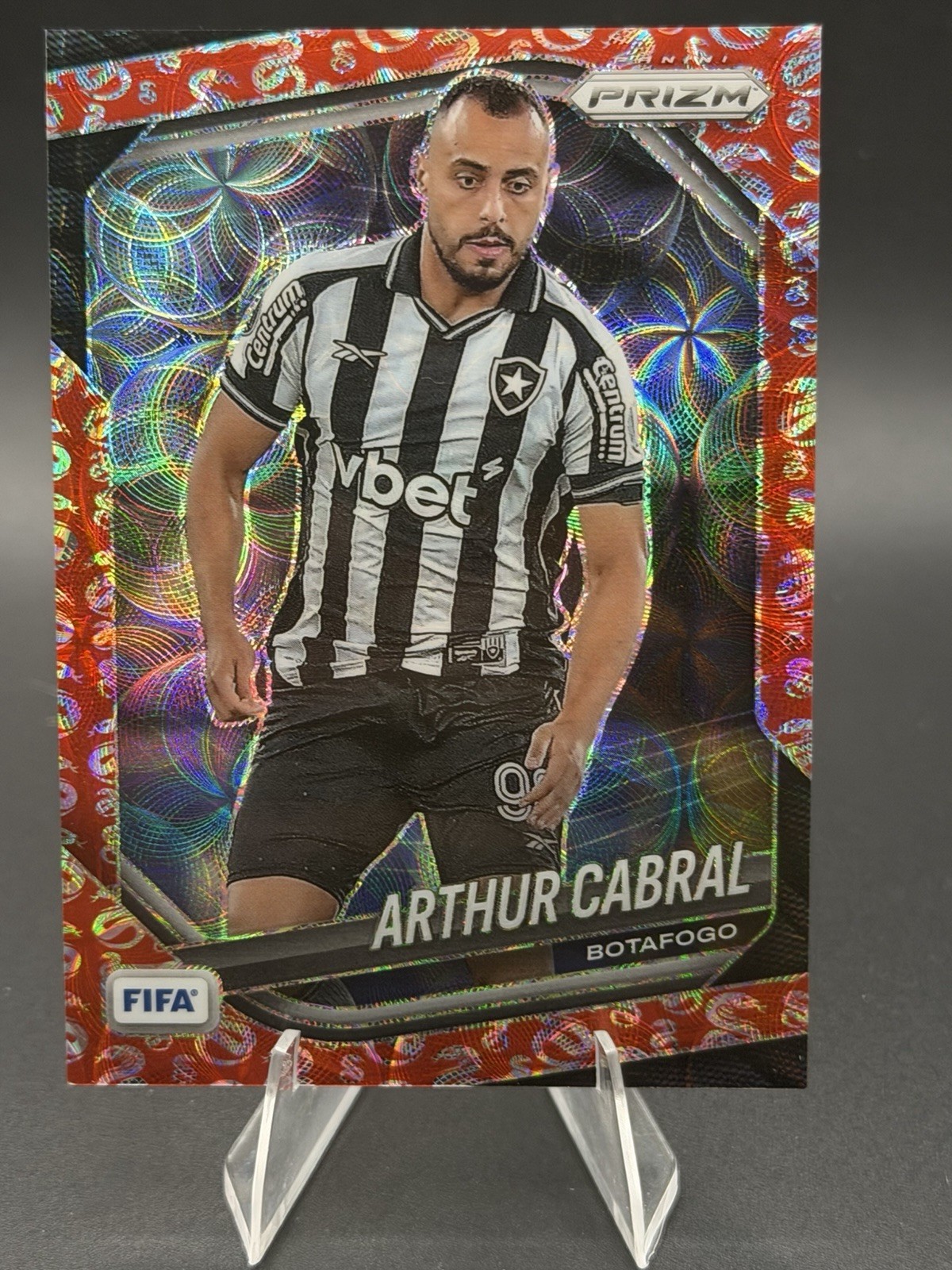 2025-26 Panini Prizm FIFA Arthur Cabral Snakeskin New Year Prizm /48 🔥💎