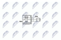 NTY Gelenksatz Antriebswelle NPW-MS-047 FüR Mitsubishi Pajero 2 300 3 Bus Canvas