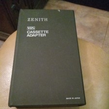 ZENITH CASSETTE ADAPTER VHS Adapter - VHS-C to VHS VAC-414