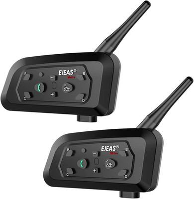 Motorcycle Helmet Bluetooth Headset Intercom, 800M Range, IP65 Waterproof Blueto