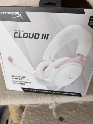 HYPERX CLOUD III Pink *Brand New* Open Box*
