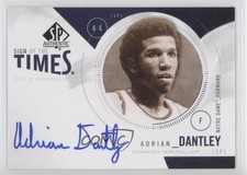 2010-11 SP Authentic Sign of the Times Adrian Dantley #S-AD Auto HOF fm0