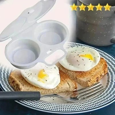 Microwave Egg Poacher,Poached Egg Cooker,Egg Maker Poached Egg Steamer Kitchek