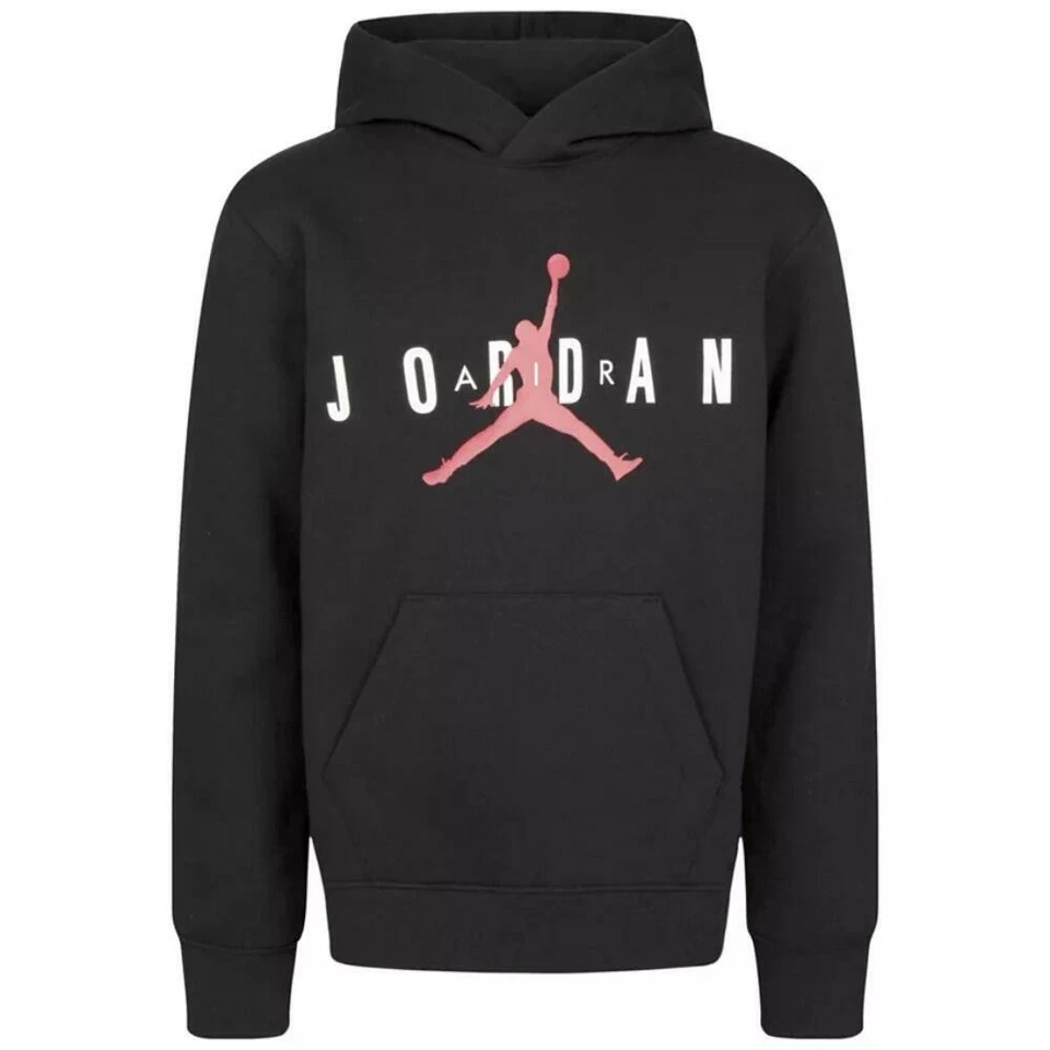 Jordan Men's Hoodie Long Sleeve Jumpman Flight Graphic Pull Over Sweatshirt