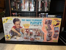 Pee-we’s Playhouse Playset 100% COMPLETE IN ORIGINAL BOX. SEALED!