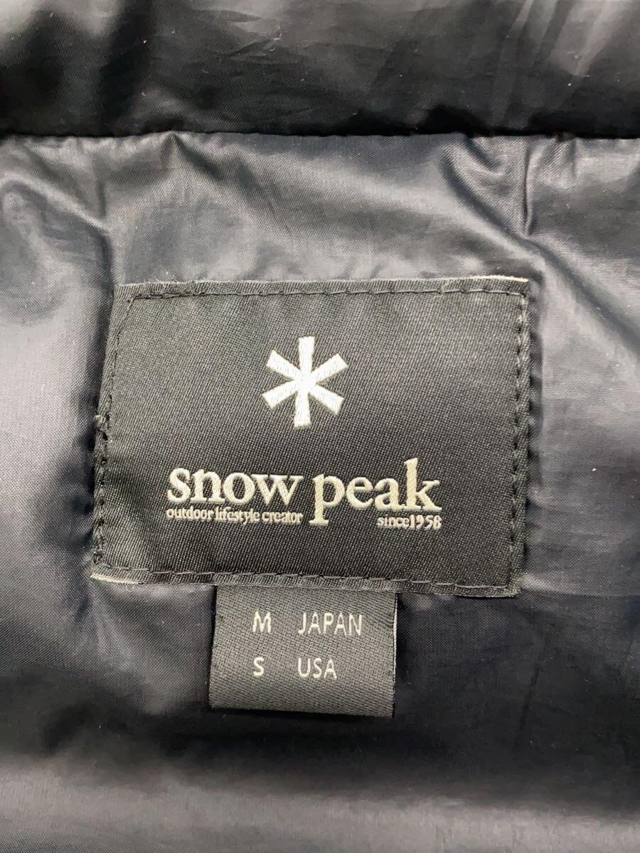Snow Peak Down Jacket, Medium, Polyester, Gray, S… - image 3