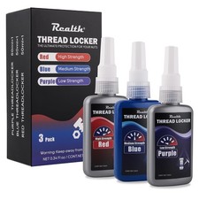Thread locker Blue and Red & Purple | 150ml Low Medium and High Strength Thread