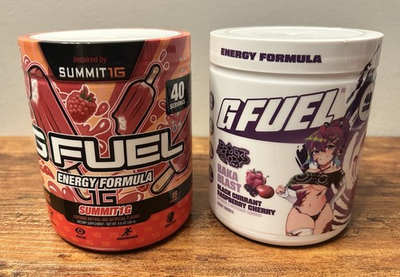 #ad #ad G FUEL Tub Bundle Summit1G Raspberry Popsicle Project Melody Baka Blast 2028 $44.99