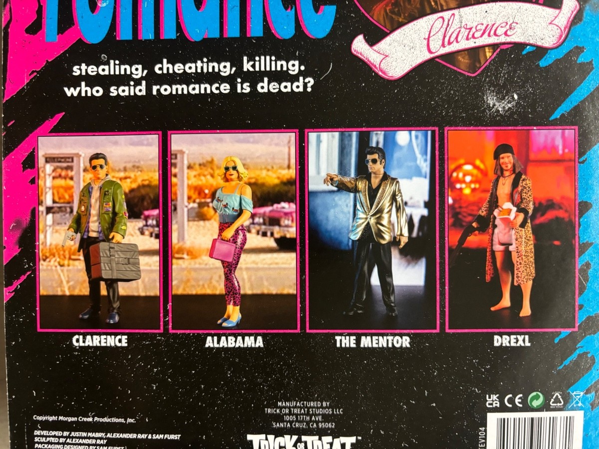 Trick or Treat Studios True Romance Figure Set Clarence Alabama