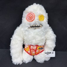 2024 Fuggler Plush Funny Ugly Monster 9" Budgie Edition White Sasquoosh