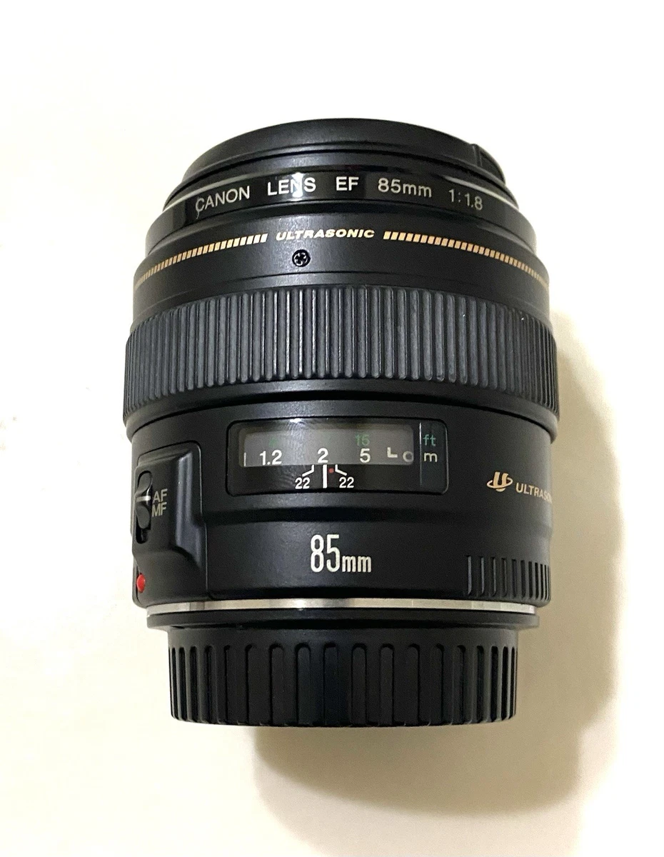 Canon EF 85mm f/1.8 レンズ　ジャンク品 Canon 85mm f/1.8 Camera Lenses for sale - eBay