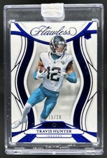 2025 Panini Flawless Travis Hunter Rookies Sapphire Rookie RC #/20 Jaguars