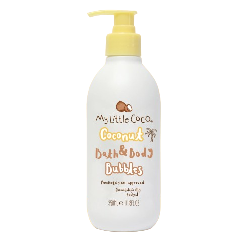 My Little Coco Coconut Bath & Body Bubbles 350ml – Paediatrician Approved – New