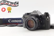 [Near MINT] Canon AE-1 Program 35mm film Camera NEW FD 50mm f1.4 Lens From JAPAN