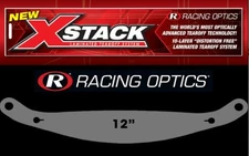 10252C Stilo Racing Optics Laminated Tearoffs ST5 Large Tab 2MM CLR