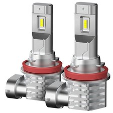 Aux Led Front Fog Driving Light H11 H16 H8 6000k Super Bright Bulb Fanless A6 D