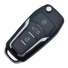 Replacement Flip Key Fob Shell Case for Ford Lincoln Mercury 4 For Ford-D