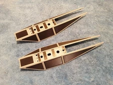 HASBRO Star Wars Imperial TIE Fighter Interceptor Parts L&R Wings (*AS PICTURED*
