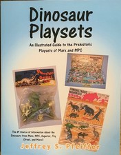 Dinosaur Playsets Book NEW Pfeiffer Marx MPC Toy Street Prehistoric vintage