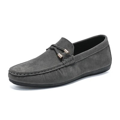 Loafers Breathable Casual Shoes Men's Flats Non-slip Driving Soft Boat Shoes