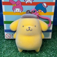 Hello Kitty And Friends Exclusive Flocked Collection Pompompurin Keychain