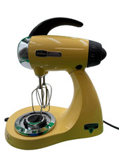 Vintage Sunbeam Mixmaster #2617 Golden Yellow...