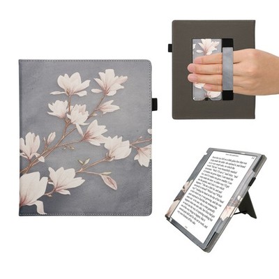 Flip Hülle für Pocketbook InkPad Eo Bigme InkNote Color+ Handschlaufe eReader