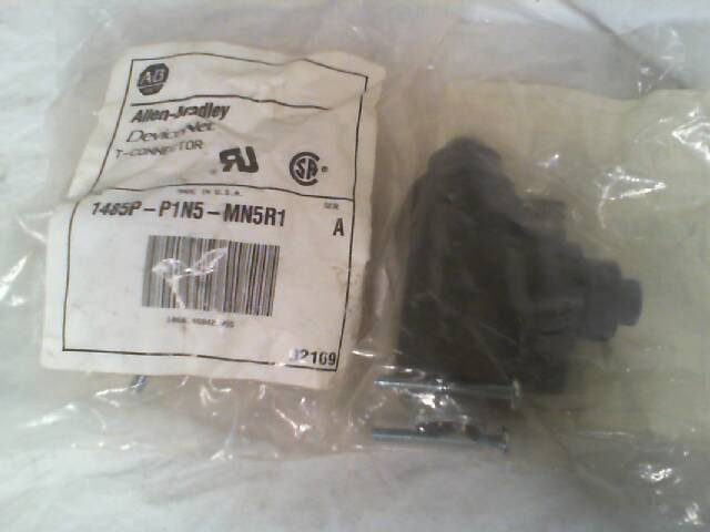 Allen Bradley 1485P-P1N5-MN5R1 T-Connector Devicenet Ser A-New In Box img